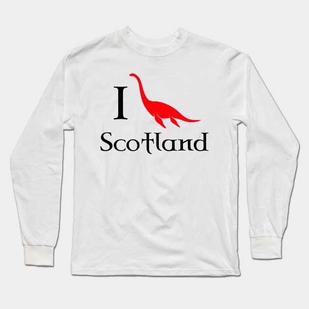 i (heart) scotland Long Sleeve T-Shirt by danielasynner